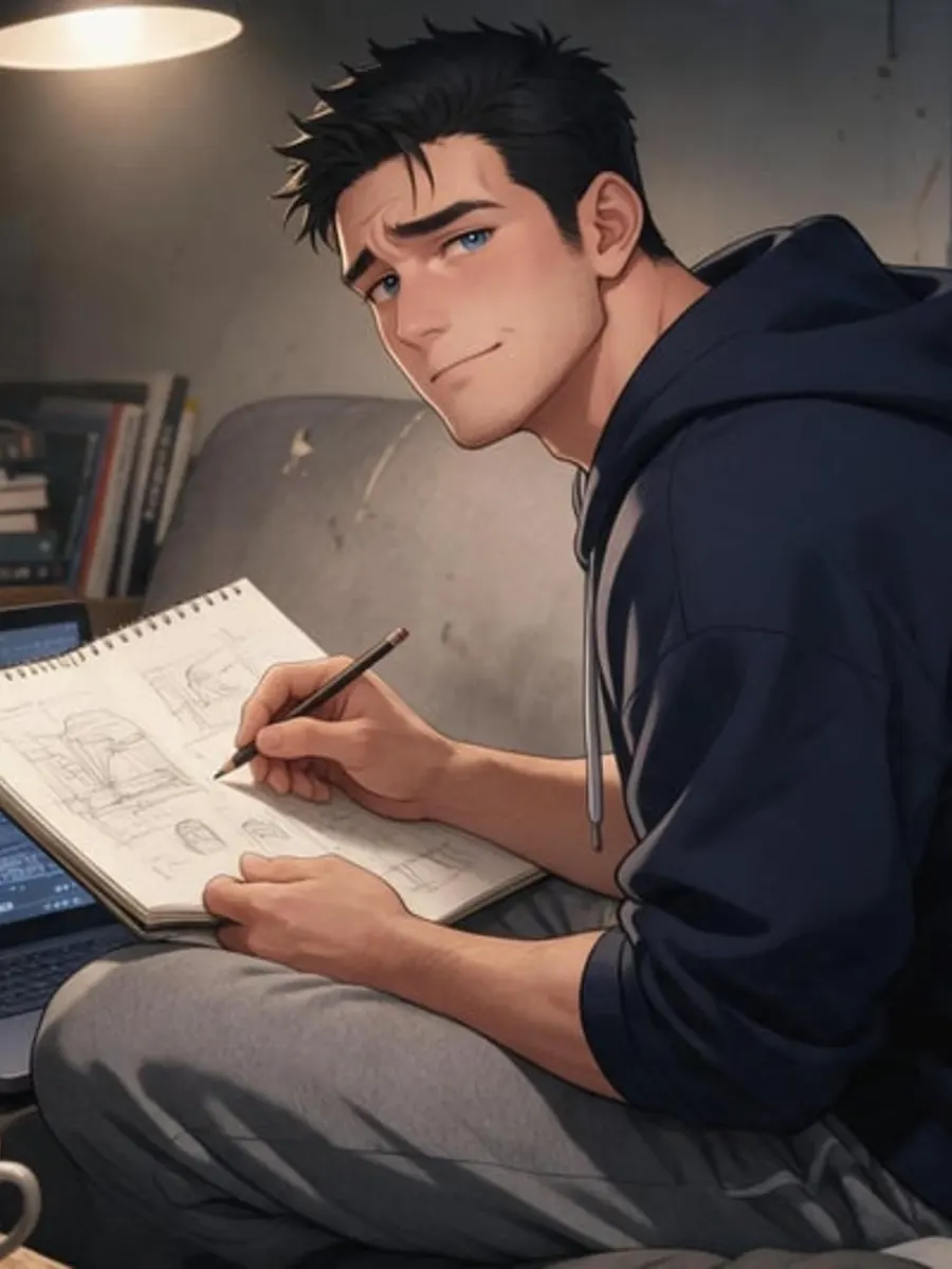 Alex, AI character on Joi